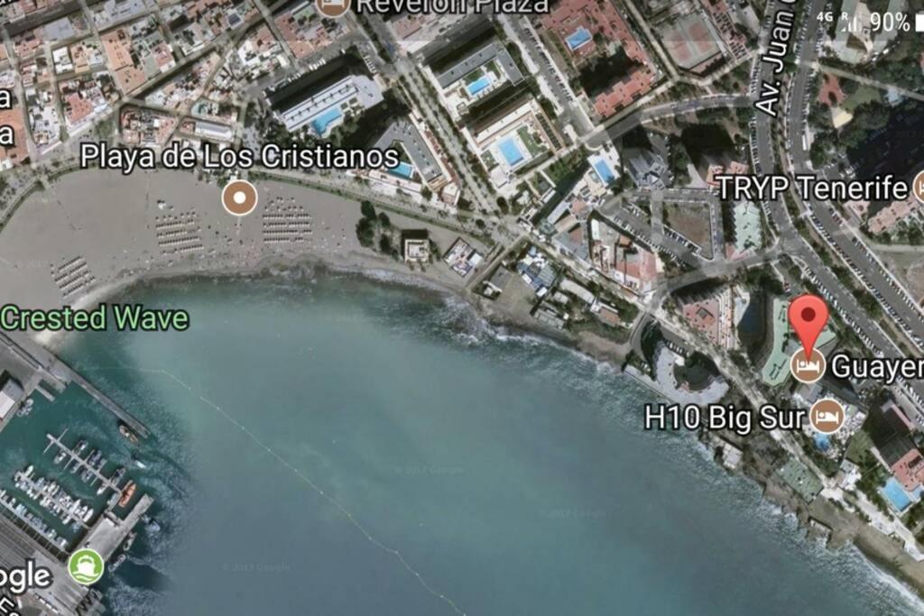 Guayero, Bel appartement à 50m de la mer Los Cristianos  Esterno foto